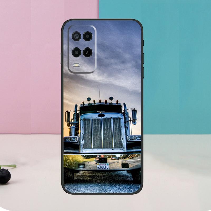 Крутой Чехол для Грузовика Автомобиля Для OPPO A98 A78 A58 A5 A9 A15 A17 A57 A77 A96 A76 A16 A54 A74 A94 A52 A72 A57S A53S