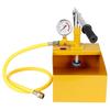 Hydrostatic Test Pump, Max 25 bar/362 PSI, Single Valve Hydraulic Manual Water Pressure Tester Kit with Gauge 5L Water Tank, 1 m Hose with 1.27 cm