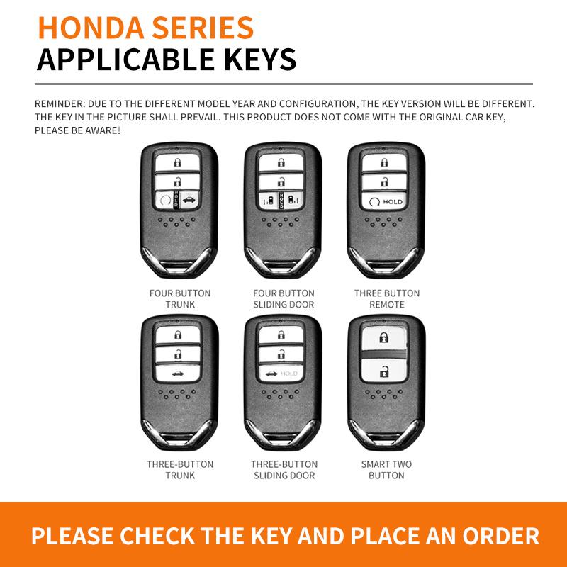 CPM1 Zinc Alloy Car Smart Key Case Cover For Honda Crv 2022 HR-V Civic 10 Fit GP5 Shuttle Gp8 JADE VEZEL City Jazz BRV Accessories