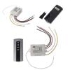 Remote Control ON/OFF Switch for 2-Channel Lamp with Receiver and Transmitter