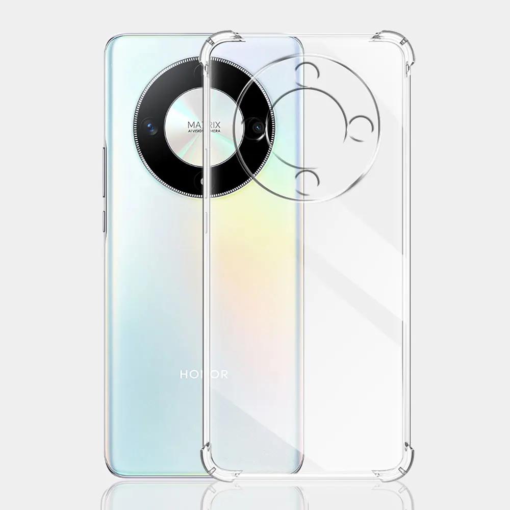Для Honor X9b Чехол Прозрачный Противоударный Силиконовый Мягкий Чехол Чехлы Для Honor X9A X9B X9 4G 5G Coque Для Huawei Honor X9B Fundas Shell