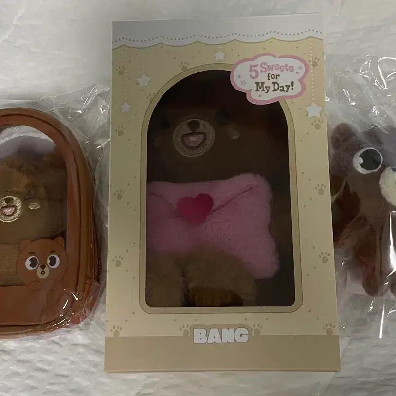 DAY6 Denimals Bag Charm Room Petitmals Voice Keyring Clear Pouch Set Sungjin