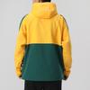 adidas Ветровка с капюшоном в стиле колор-блок, мужские куртки, желтый GM4453