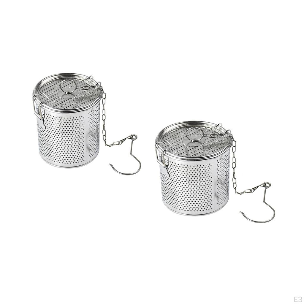 Фильтр для приправ, заварник для чая, легко моющийся, корзина для разделения приправ для супа, нержавеющая сталь