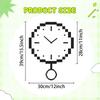 Настенные часы Искусство Современные Уникальные Минималистичные Мозаичные Бесшумные Декоративные для Кухни Студии