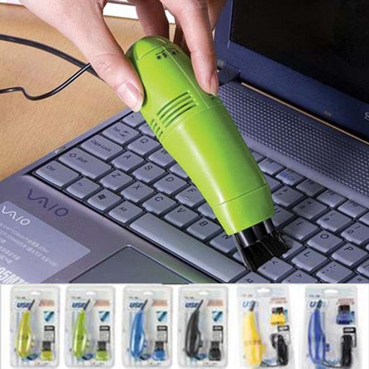 Мини USB пылесос для клавиатуры, микро очиститель для компьютера, пылевая щетка, USB пылесос для ноутбука
