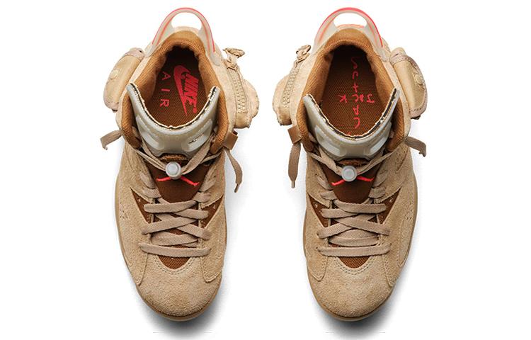 Jordan 6 Ретро Трэвис Скотт Британский Хаки DH0690-200