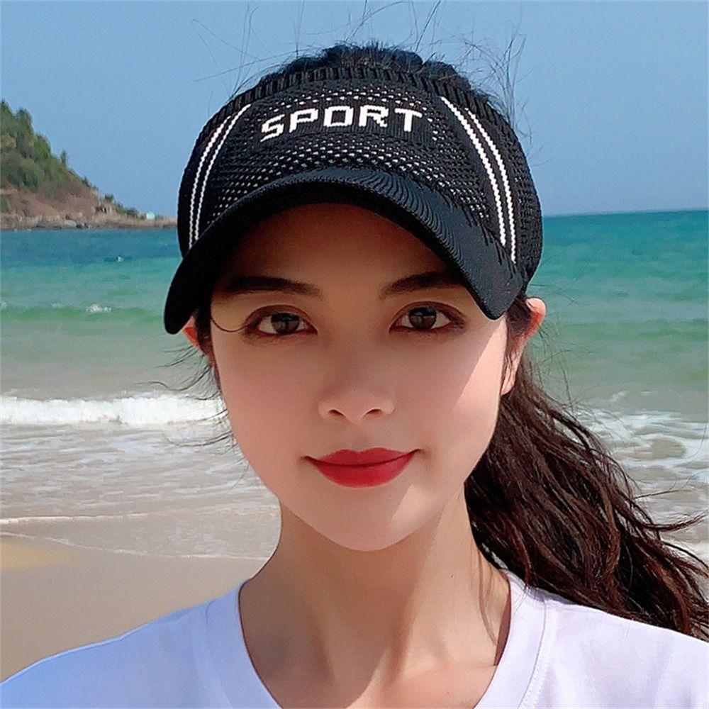 Sunscreen Baseball Cap Sun Protection Ponytail Hat Casual Sunshade Hat Outdoor Sport