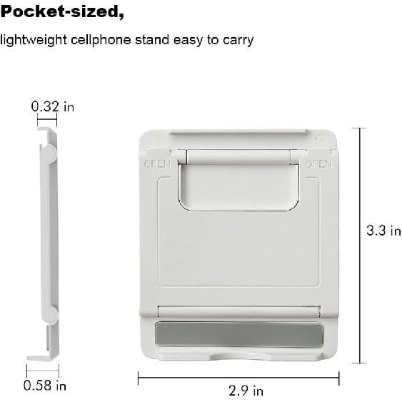 Portable Desktop Multifunctional Multi-angle Adjustable Folding Lazy Phone Holder