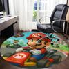 1 шт. Коврик для пола Mario Kart Race, Круглая зона, Офис, Спальня, Гостиная, Декор для дома, Декор комнаты, Offic a1016230