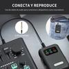 Professional 2.4G Stereo Wireless in Ear Monitor System Mini Transmitter Receiver Set for Band Stage Live Performance