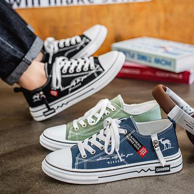 Летние новые парусиновые туфли дышащая обувь классическая тканевая обувь для студентов спортивная повседневная тканевая обувь мягкая подошва повседневная обувь