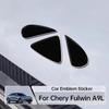 Для Chery Fulwin A9L Автомобиль Передняя Наклейка Логотипа Черненая Наклейка Эмблемы Капота Рулевого Колеса Аксессуары для Декора Интерьера и Экстерьера
