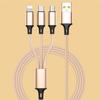 Universal USB Fast Charging Cable 3 In1 Multi Function Cell Phone Charger Cord For  14 For  S22