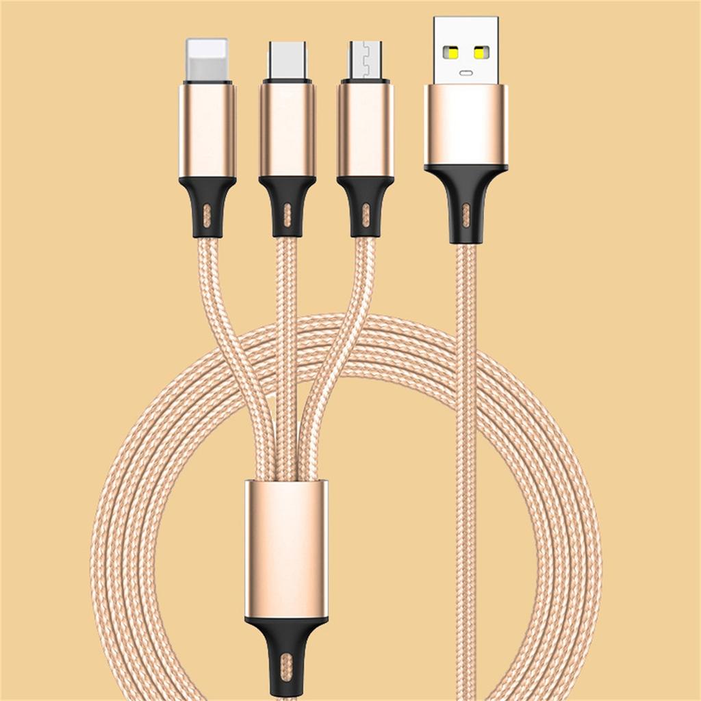 Universal USB Fast Charging Cable 3 In1 Multi Function Cell Phone Charger Cord For  14 For  S22