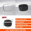 For Hyundai Genesis Coupe 2013-2016 Real Carbon Fiber Stickers Fuel Filler Cap Fuel Tank Panel Car Accessories ide Decorative