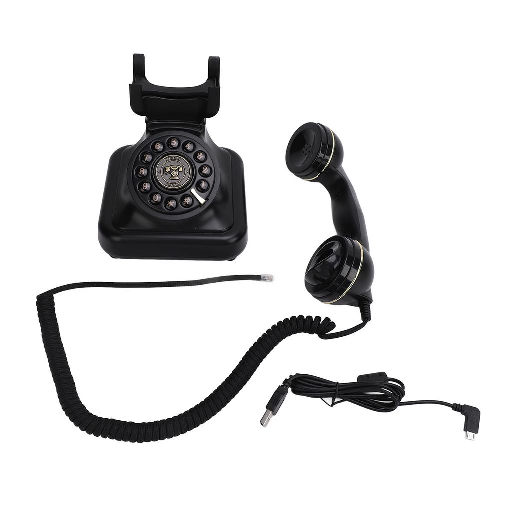 Audio Guest Book Retro Style 8G Capacity Audio Messages Telephone Record 120 Hours Recording for