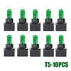 10 шт. T5 SMD Автомобильный светодиод Приборная панель Приборная панель Внутренний свет Лампа Аксессуары