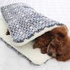 Pet Dog Cat Star Paws Bed Mat Soft Fleece Blanket Warm Sleeping Cushion Mattress