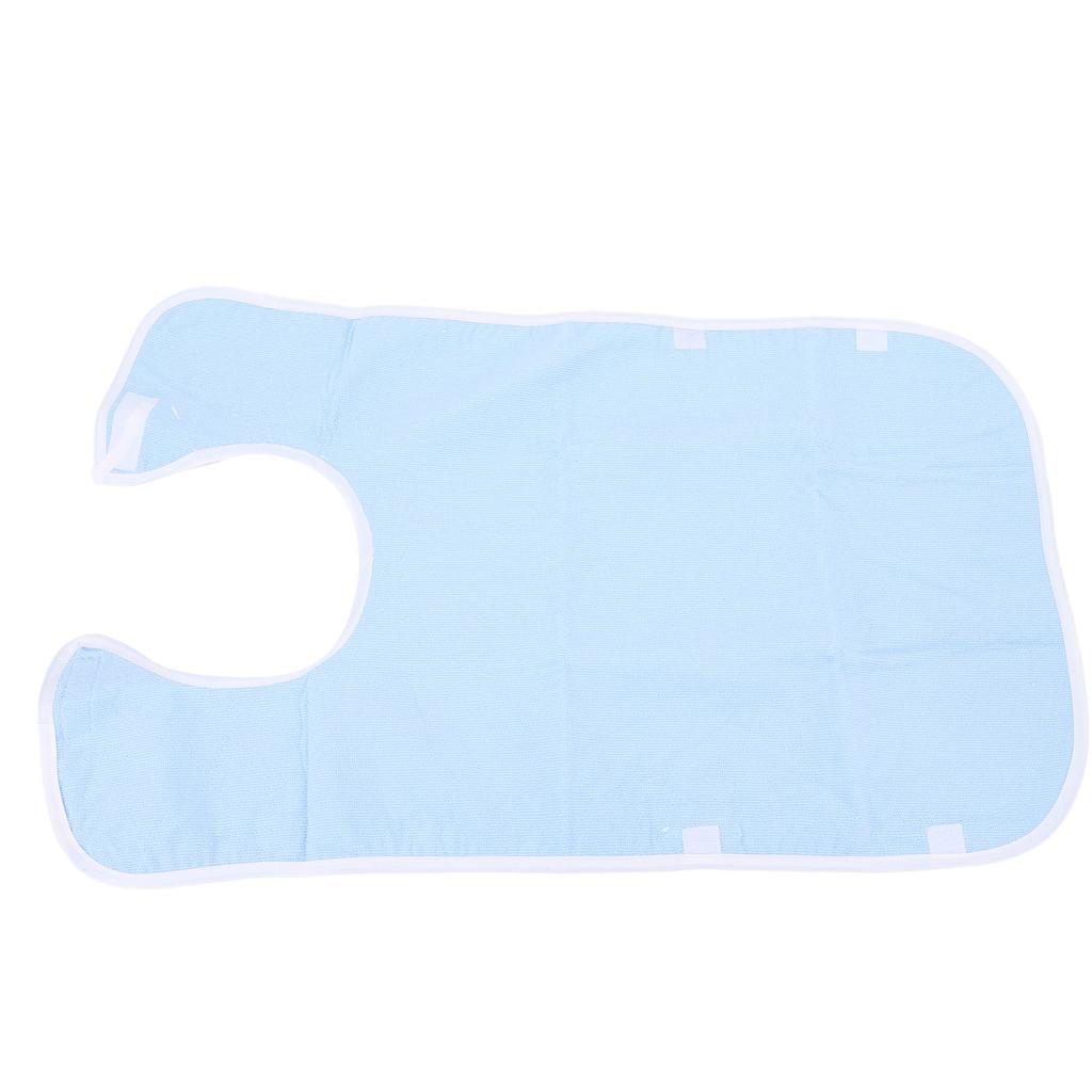 Унисекс взрослые нагрудники для пожилых женщин и мужчин водонепроницаемые мягкие регулируемые застежки-липучки для еды