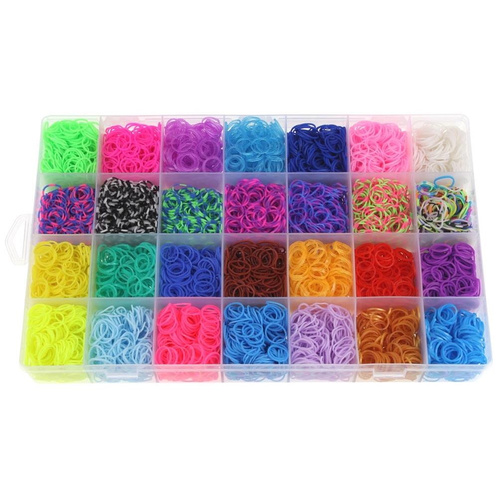 Elastic Bands for Making Bracelets Loom Bands Loom Accessories 11880 pcs