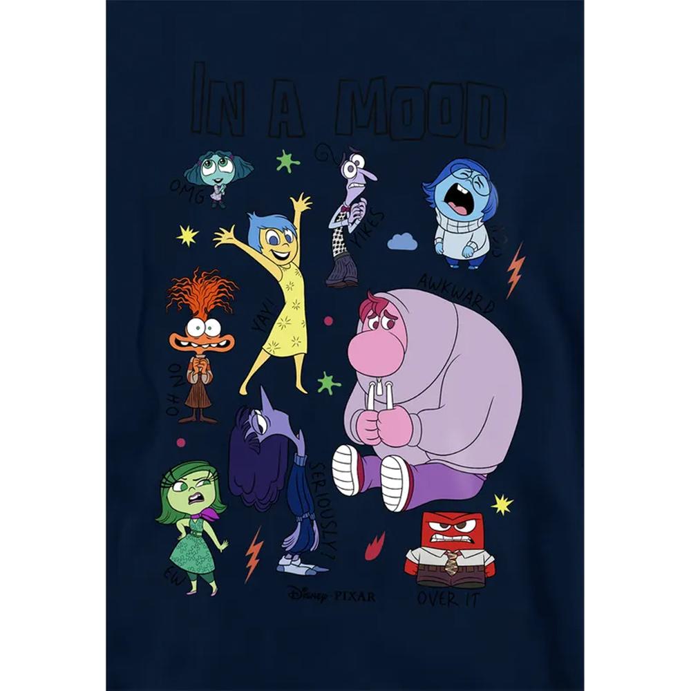 Inside Out 2 Childrens/Kids In A Mood Hoodie
