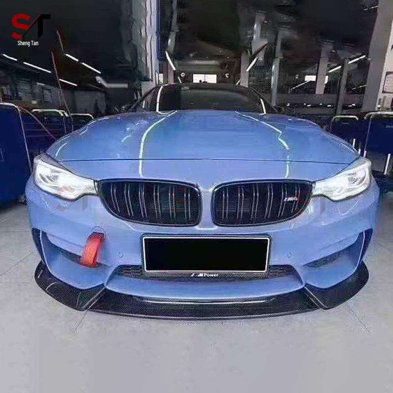 Передний сплиттер губы из углеродного волокна для BMW 3 серии F30 F35 M3