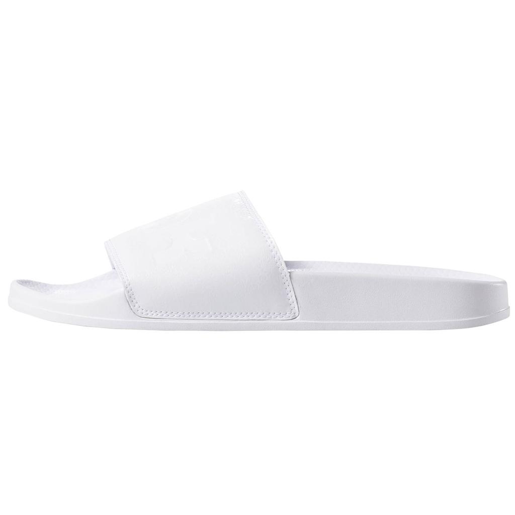 Reebok Classic Slide Soft Sole Simple Comfortable Flat Sports Rubber Sole Slide Sandals Unisex Sandals Pure-White DV3697