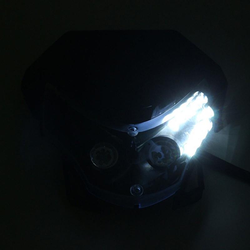 Универсальный мотоцикл Street Fighter Dirt Bike фара обтекатель фонарь черный