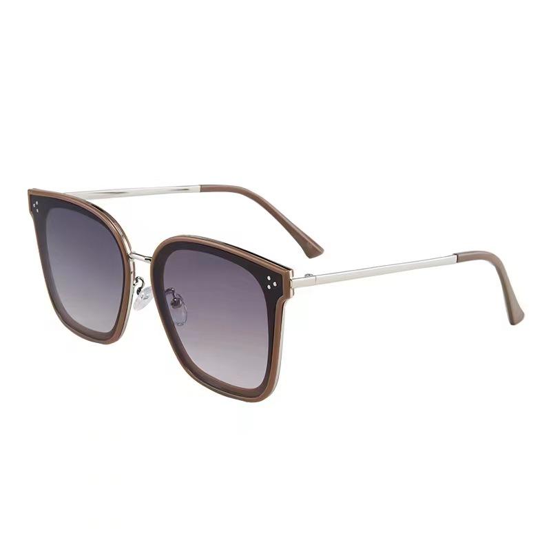 New Arrival Style Sun Glasses for Men Korean Style Large Size Anti-glare Sunglasses Women UV Shielding Travel Use Men Sunglass