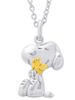Ожерелье Snoopy SNOOPY Woodstock Всегда вместе Подвеска Настоящее с полировкой Женское (Обернутая ткань)
