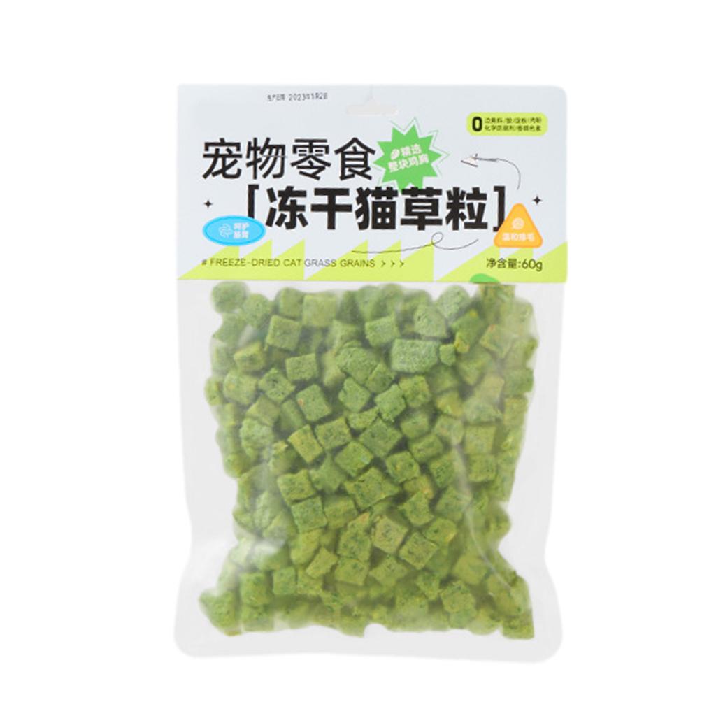 Grass Chew Snack for Cat Natural Grass Catnip Snack Cat Chewing Teething Treats Kitten Teeth Cleaning Snacks Cat Favor
