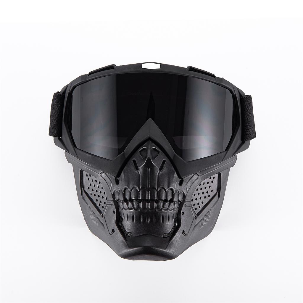 Тактическая маска с черепом, мотоциклетные внедорожные ветрозащитные очки, очки для шлема, очки для верховой езды