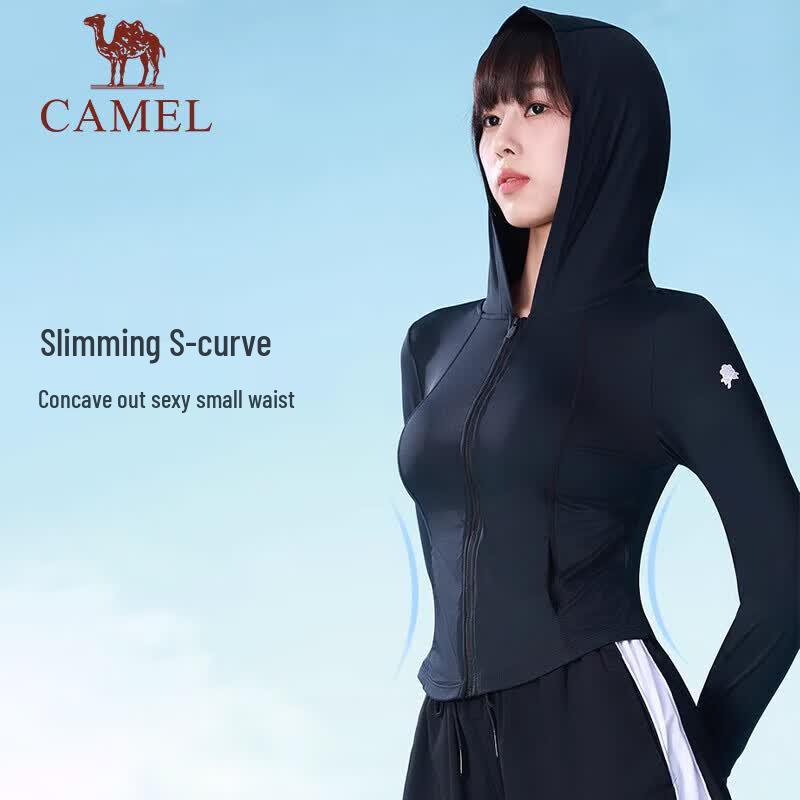 Camel Женская вязаная рубашка с защитой от солнца A24BA6K162A