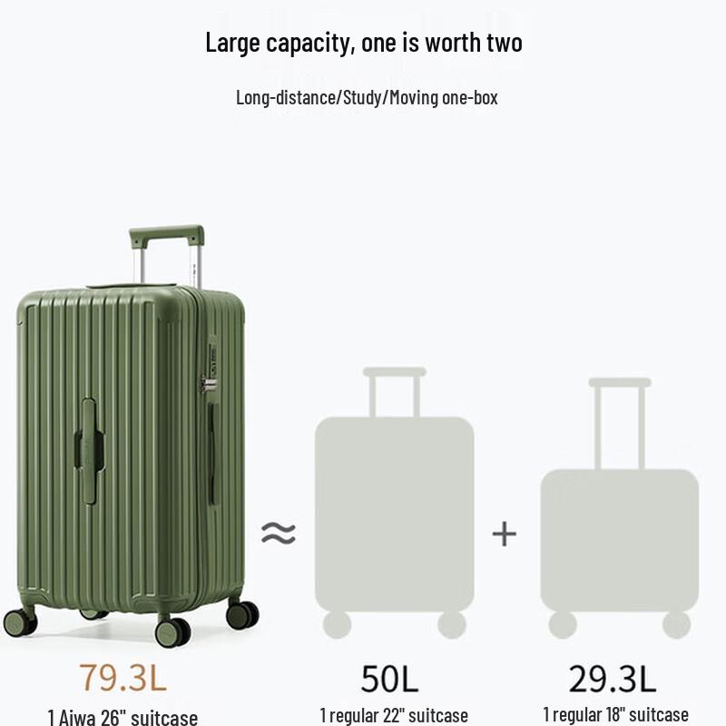 OIWAS High-Capacity Travel Suitcase