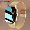 Zodvboz 2023 Смарт-часы для мужчин и женщин, подарок, спортивные часы для фитнеса с сенсорным экраном, Bluetooth-звонки, цифровые умные часы, наручные часы
