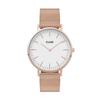 Авторизованный дилер Часы Cluse CW0101211003 Boho Chic 28 мм Циферблат цвета розового золота [CLUSE] Женские Сетчатый/Белый