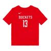 Футболка NBA Houston Rockets Модная Удобная Спортивная С Коротким Рукавом Детские Топы 3Z2B311AF-RCKJH
