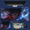 New Boys Anime Leather Mouse Pad Oversized Naruto Nonslip Mouse Pad Table Mat Office Keyboard Pad Gaming Esports Keyboard Pad
