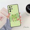 Чехол для телефона с грибной лягушкой Для Samsung Galaxy S24 S25 S23 S22 Ultra Note 10 20 Plus S20 S21 FE Чехол