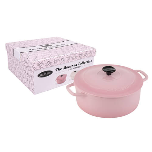 Chasseur Macaron Кастрюля 24см (Цвет вишни)