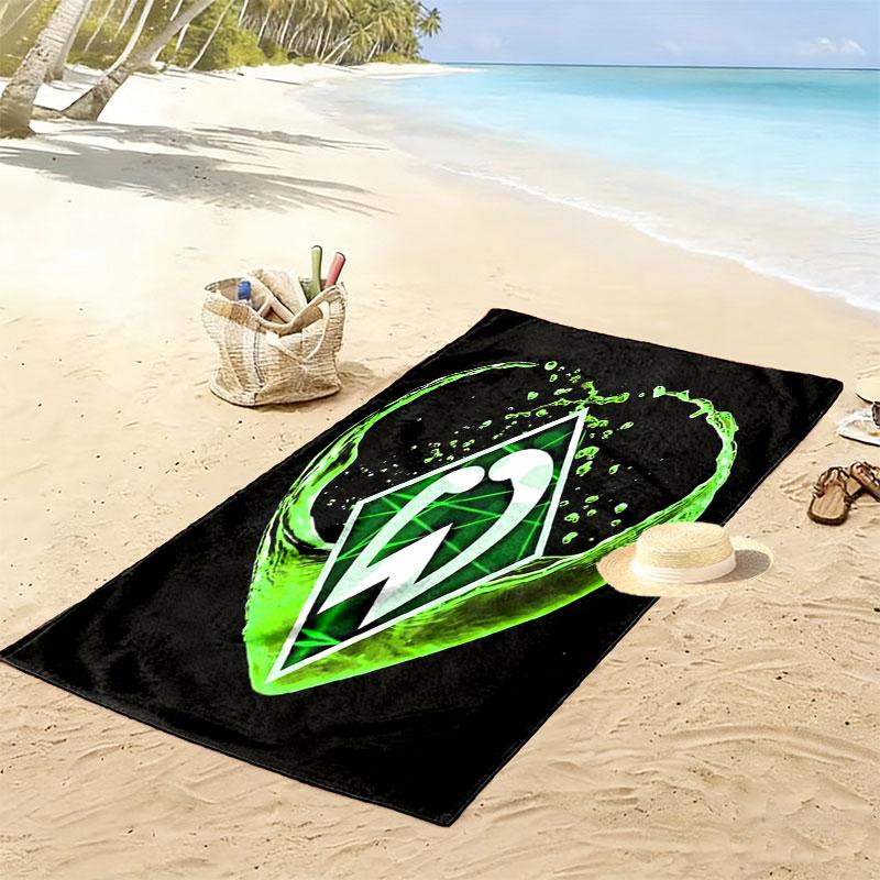 SV Werder Bremen2 Print Beach Towel, Large Soft Quick Dry Towel for Beach Camping Swimming