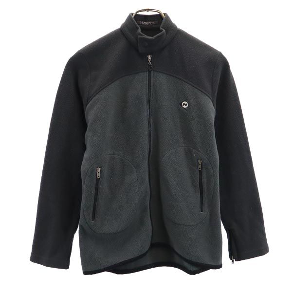 HYSTERIC Made In Japan Fleece Jacket F Gray Zip Women Used