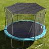 6/8/10/12/14/16-Feet Trampoline Sunshade Cover UV Resistant Waterproof Weather-resistant Outdoor 6-12 Poles Trampoline Canopy Sun Protection Top Cover