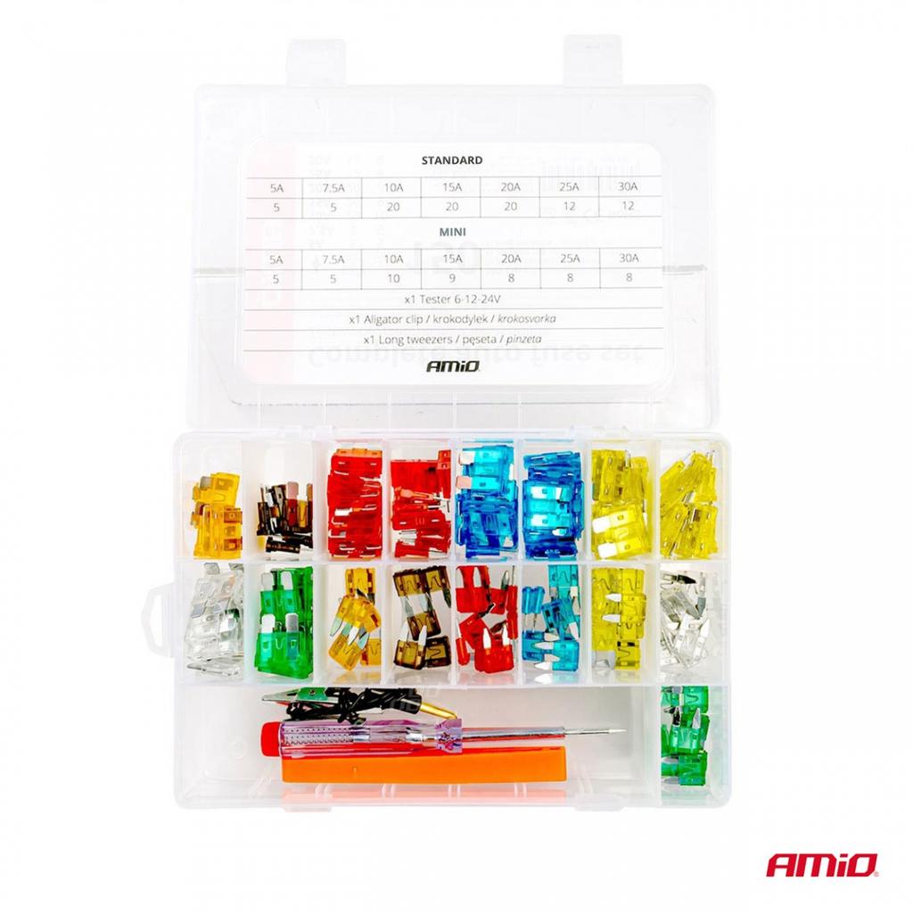 Fuses Fuse Set + Tester + Gripper Amio-03037