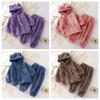 New Autumn/Winter Children's Pajamas Small Bear Homewear Set Small Children's Cute Outerwear Warm Clothes