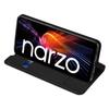 Dux Ducis Skin Pro Kabura Etui Pokrowiec Z Klapką Realme Narzo 50A Czarny