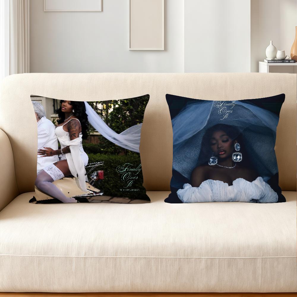 Singer Summer W-walker Finally Over It Pillow Case Applicable Space For Guest Rooms Interiors Cars Office House Decoration