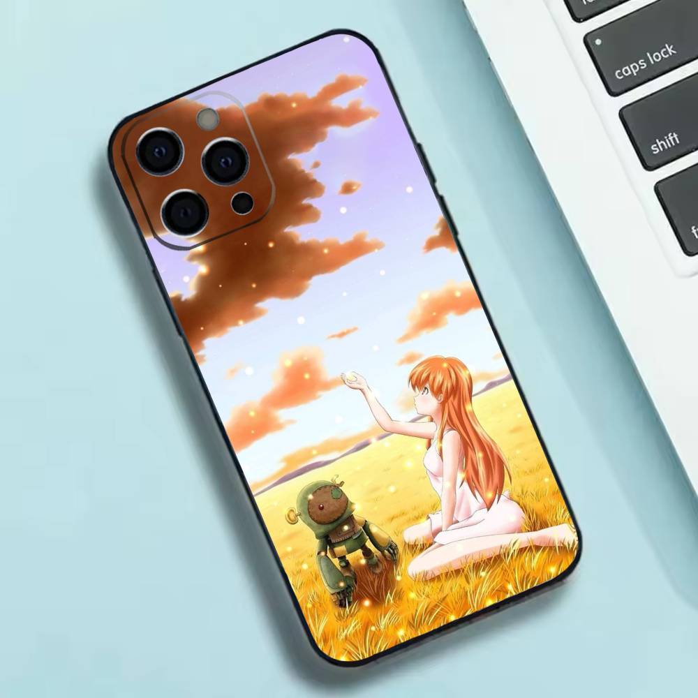 C-Clannad Самый милый Аниме Чехол для Телефона Силиконовый Мягкий Для IPhone 17 16 15 14 13 12 11 X XR Plus Pro Max Plus