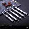 Нержавеющая сталь Удаление сердцевины фруктов Семечкоотделитель Нож для удаления сердцевины груши Сеялка Нож-слайсер Кухонный гаджет Инструмент для фруктов и овощей